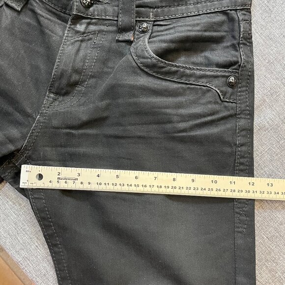 Rock Revival Steven Straight Y2K Jeans - Men's Size 33*29 (Fits 36*29) - Picture 11 of 14